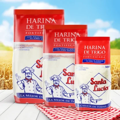 Harina de Trigo Fortificada con Polvo de Hornear