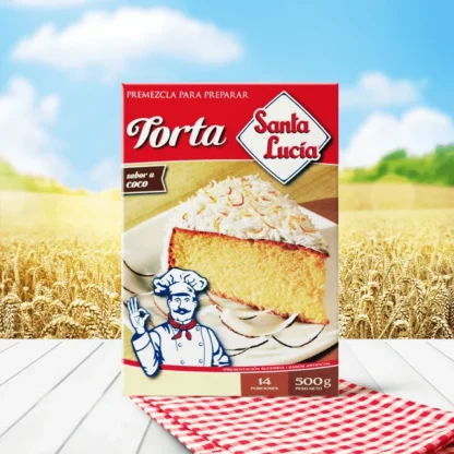 Premezcla para preparar Torta sabor a Coco